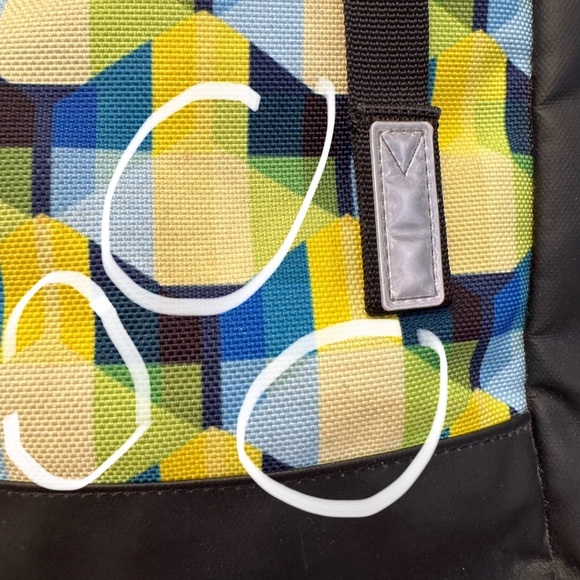 Timbuk2 Custom Prospect Laptop Backpack, Black, Blue, Yellow, 21โ H X 11โ W - Picture 14 of 16